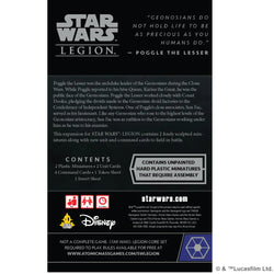 Image of Star Wars Legion: Sun Fac and Poggle the Lesser