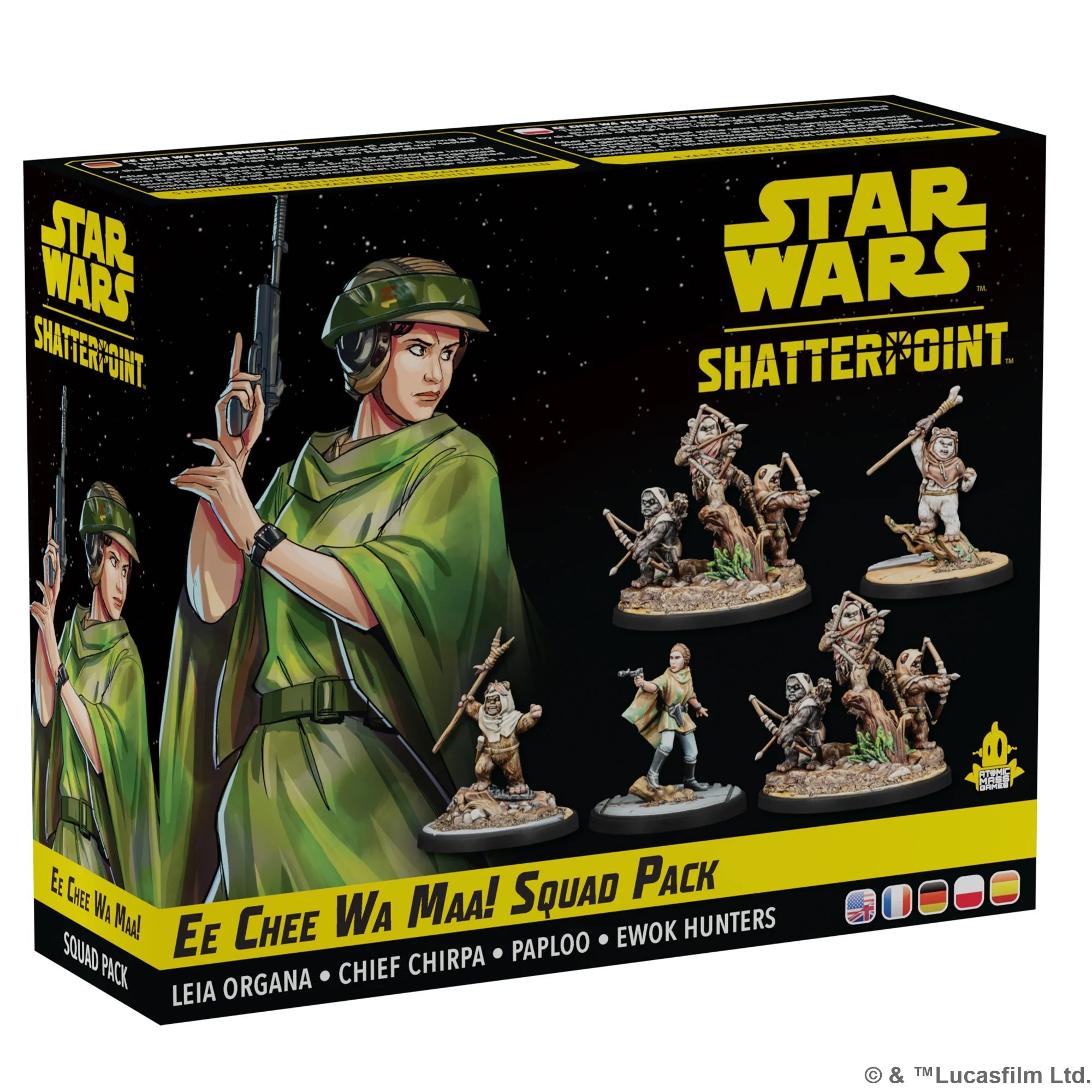 Collection of Star Wars Shatterpoint: Ee Chee Wa Maa! Squad Pack in a gallery layout