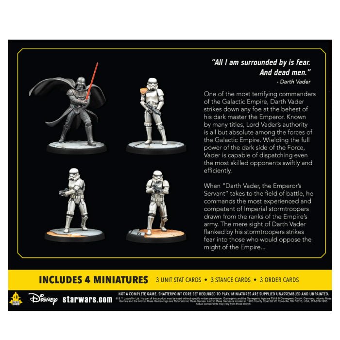 Star Wars Shatterpoint: Fear and Dead Men Squad Pack