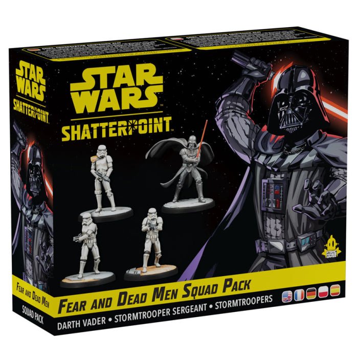 Collection of Star Wars Shatterpoint: Fear and Dead Men Squad Pack in a gallery layout