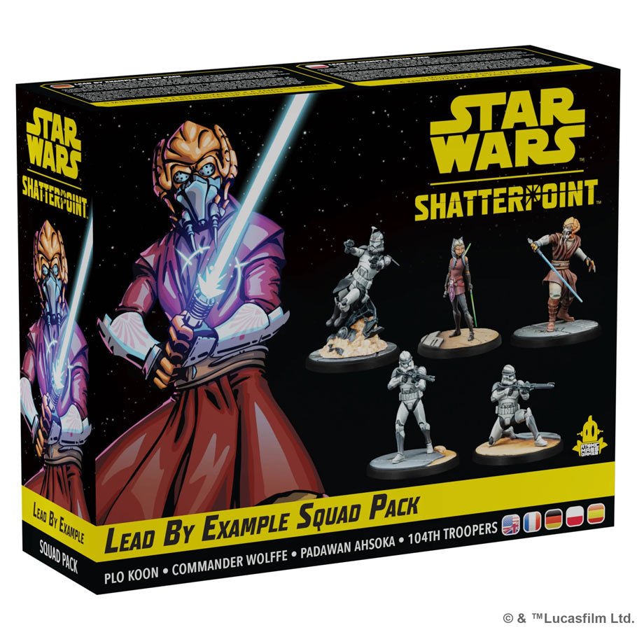 Collection of Star Wars Shatterpoint: Lead by Example Squad Pack in a gallery layout