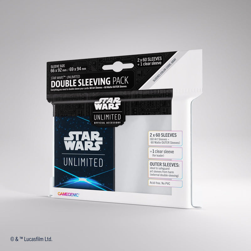 Star Wars: Unlimited Double Sleeving Pack Space Blue (2X60)