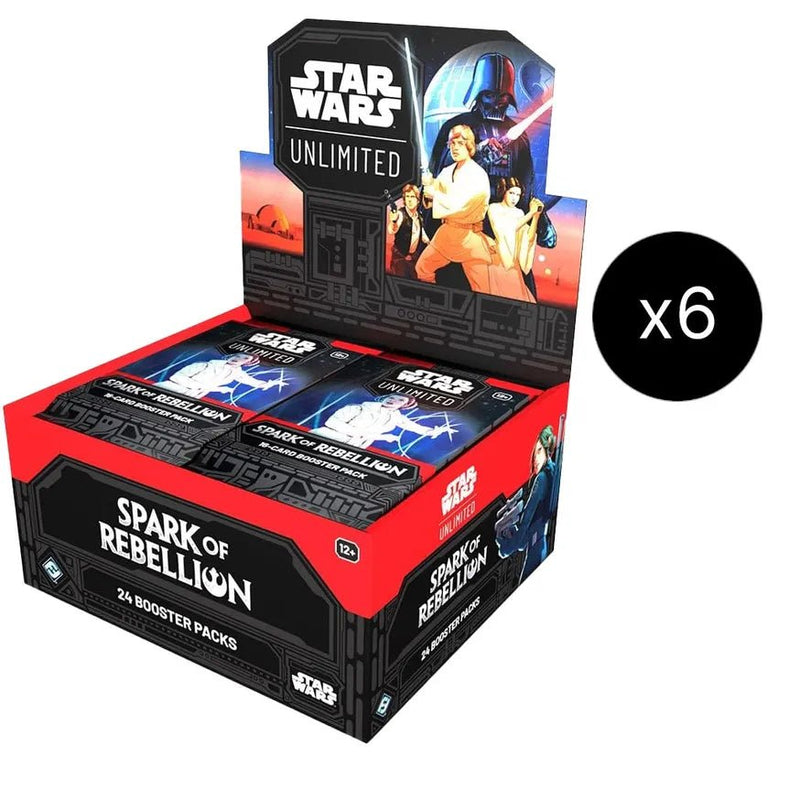 Star Wars Unlimited: Spark of the Rebellion Booster Box Case