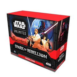 Collection of Star Wars Unlimited: Spark of the Rebellion Prerelease Box in a gallery layout