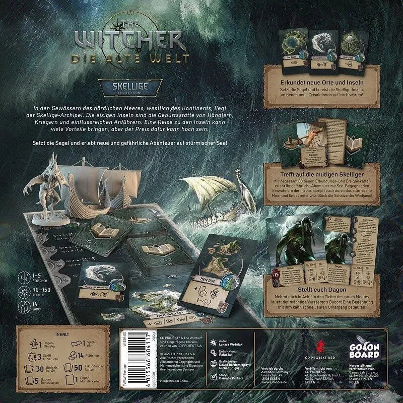 Collection of The Witcher: Old World – Skellige Expansion in a gallery layout