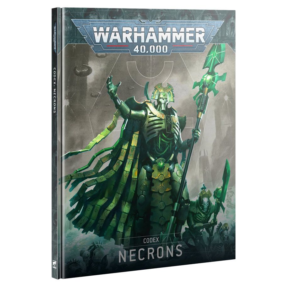 Collection of Warhammer 40,000: Necrons Codex (49-01) in a gallery layout