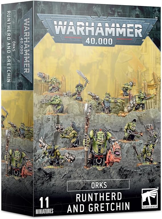 Warhammer 40,000: Orks Runtherd and Gretchin