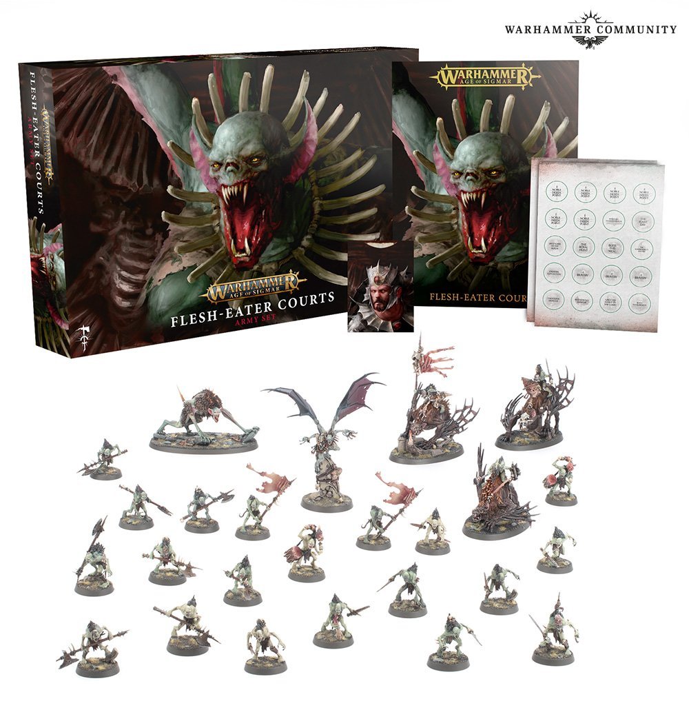 Warhammer Age of Sigmar: Flesh-eater Courts: Army Set