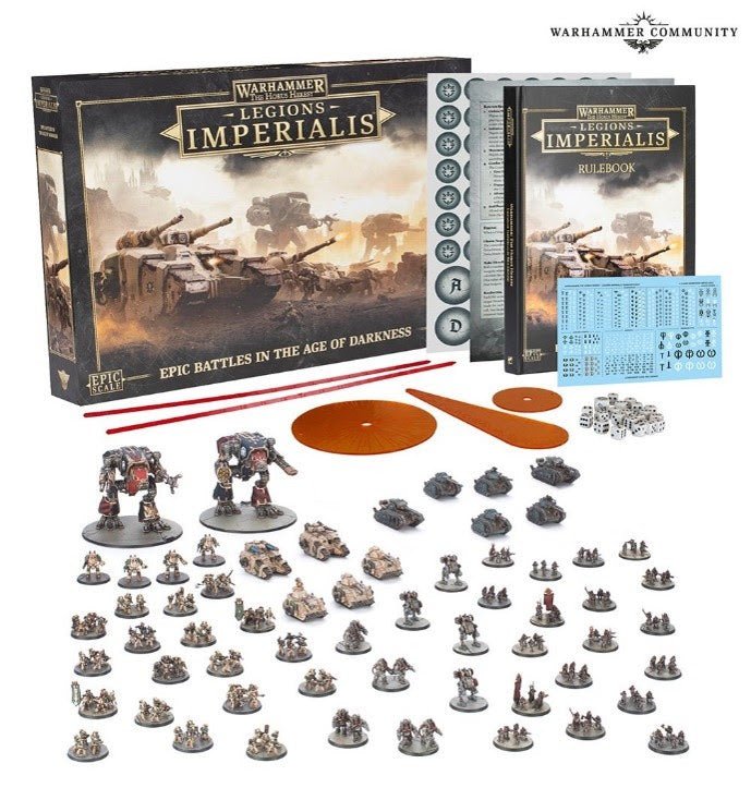 Warhammer Horus Heresy: Legions Imperialis: Epic Battles in The Age of Darkness - Wulf Gaming