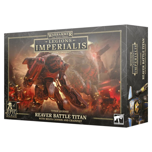 Warhammer The Horus Heresy: Legions Imperialis: Reaver Titan With Melta Cannon & Chainfist