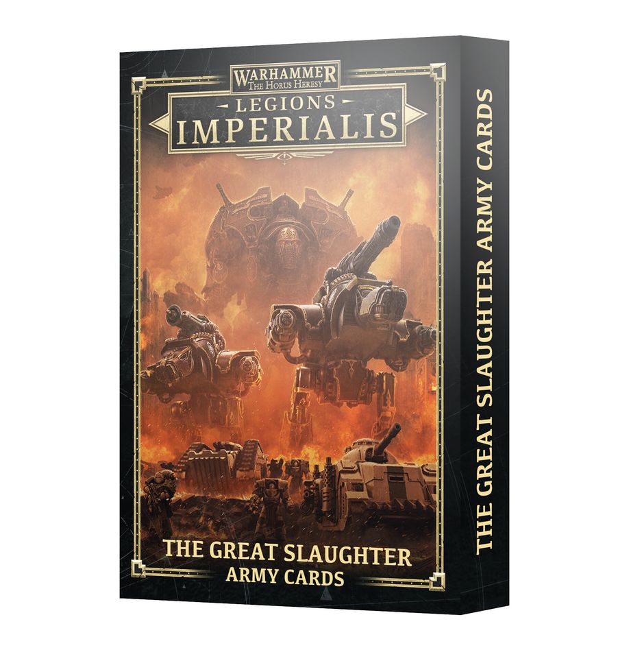 Warhammer Legions Imperialis The Great Slaughter Army Cards (03-58)
