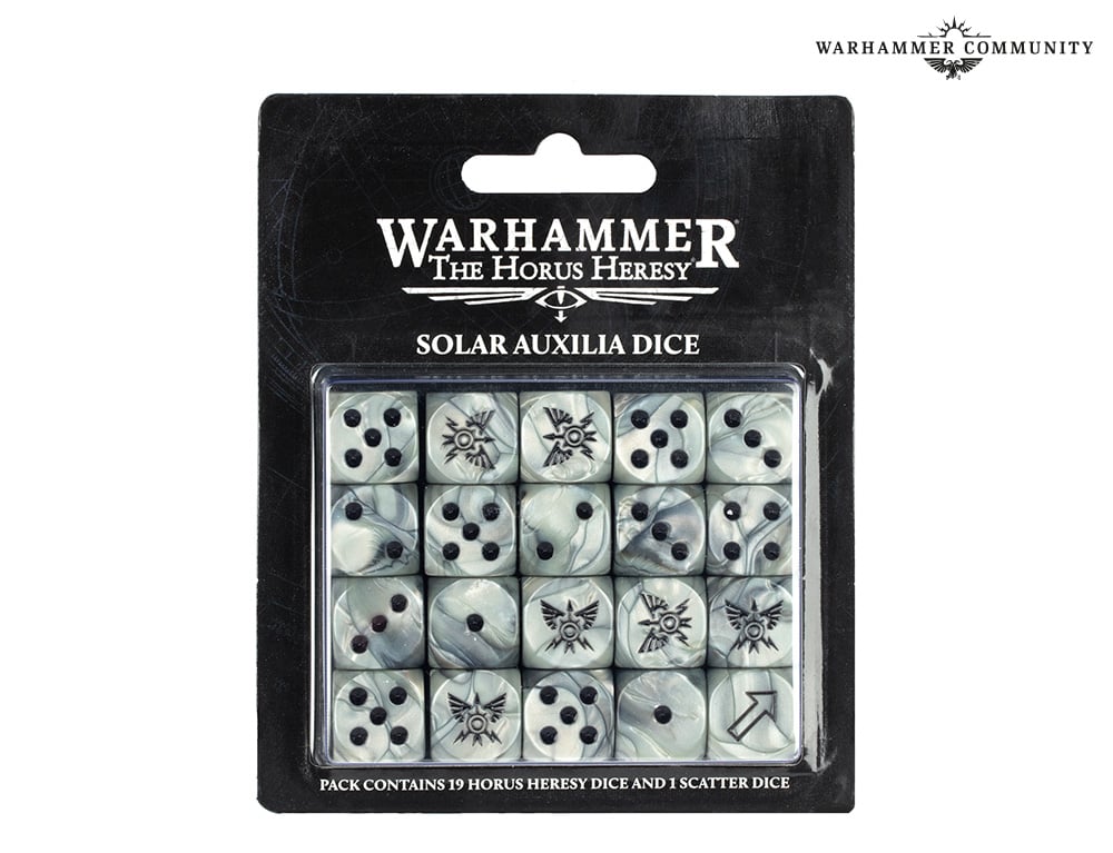 Warhammer The Horus Heresy: Solar Auxilia Dice